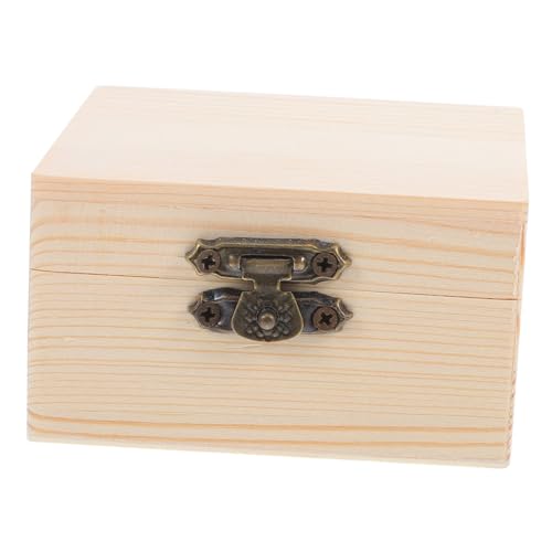 ARTSEWPLY Kasten Geschenkbox Aus Holz Holzkisten Beige von ARTSEWPLY