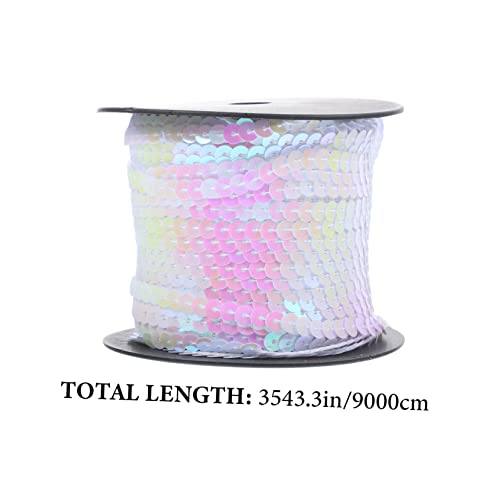 ARTSEWPLY PVC Paillettenband Yards Rolle Glänzend PVC Sequins für DIY Kleidung Schuhe Taschen Schmuck Basteln Nähen Dekoration ARTSEWPLY PVC Paillettenband Yards Rolle Glänzend PVC Sequins für DIY Kleidung Schuhe Taschen Schmuck Basteln Nähen Dekoration von ARTSEWPLY