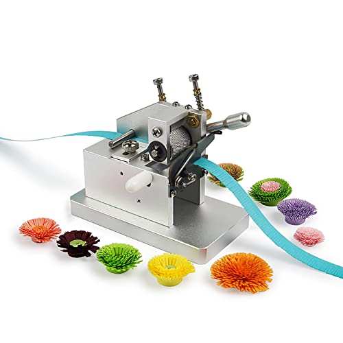 ARWIC DIY Quilling Quaste Schneidemaschine, Manuelle Papier Quilling Mchine, Papierkunst Quaste Rollmaschine 3D Buntes Büttenpapier Gesäumte Blumenrolle Papierblumenhersteller von ARWIC