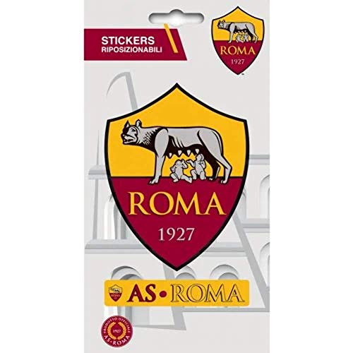 Imagicom Zubehör-Sticker, Weiß, 19 x 11 x 0,01 cm von AS Roma