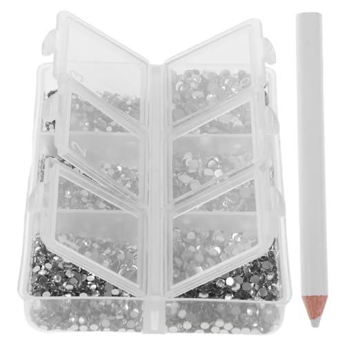 ASAKKURA Nail Art Strasssteine ​​3d Nageldekorationen Kristall Strasssteine ​​für Nägel Flatback Charms Nagelsteine ​​nagel Charms von ASAKKURA