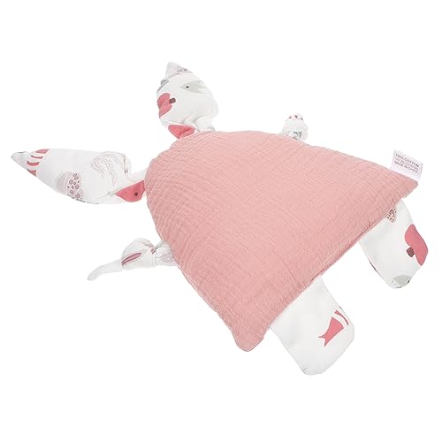 ASAKKURA Babytuch Säuglingskanalhandtuch Baby Sensory Crinkle Kinderkrankheiten Schmusetuch Beruhigendes Kuscheltier für Neugeborene Babys Mädchen Beruhigungstuch von ASAKKURA