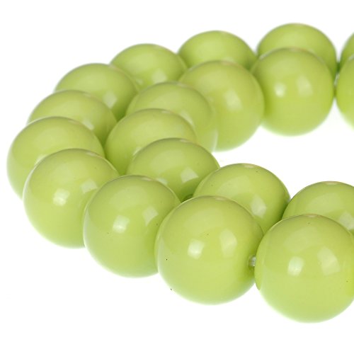 Druk tschechische Glasperlen, rund, undurchsichtig, bemalt, Schmuckherstellung, Grün, 6 mm Druk tschechische Glasperlen, rund, undurchsichtig, bemalt, Schmuckherstellung, Grün, 6 mm von ASDJHFABKY