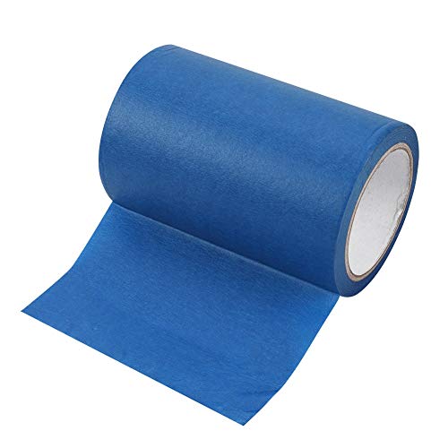 ASHATA 160mmx30m blaues Klebeband,3D Drucker Blaue Maler Klebeband Kreppband Abdeckband,Abdeckpapier Painters Tape Klebrige Malerband Klebeband für Makerbot 3D Drucker von ASHATA