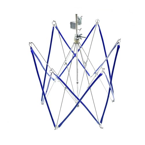 ASHBV Wickelmaschine Handheld-Garnwickler Swift Fiber String Ball Wollwickler, Halter Praktisches String-Wickelmaschinen-Nähzubehör(B) von ASHBV