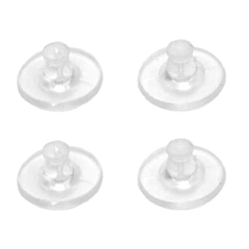 100 Stück Ohrring Stopper Transparente Ohrringe Sichere Ohrstecker Verschlüsse Schwere Ohrringe von ASHLUYAK