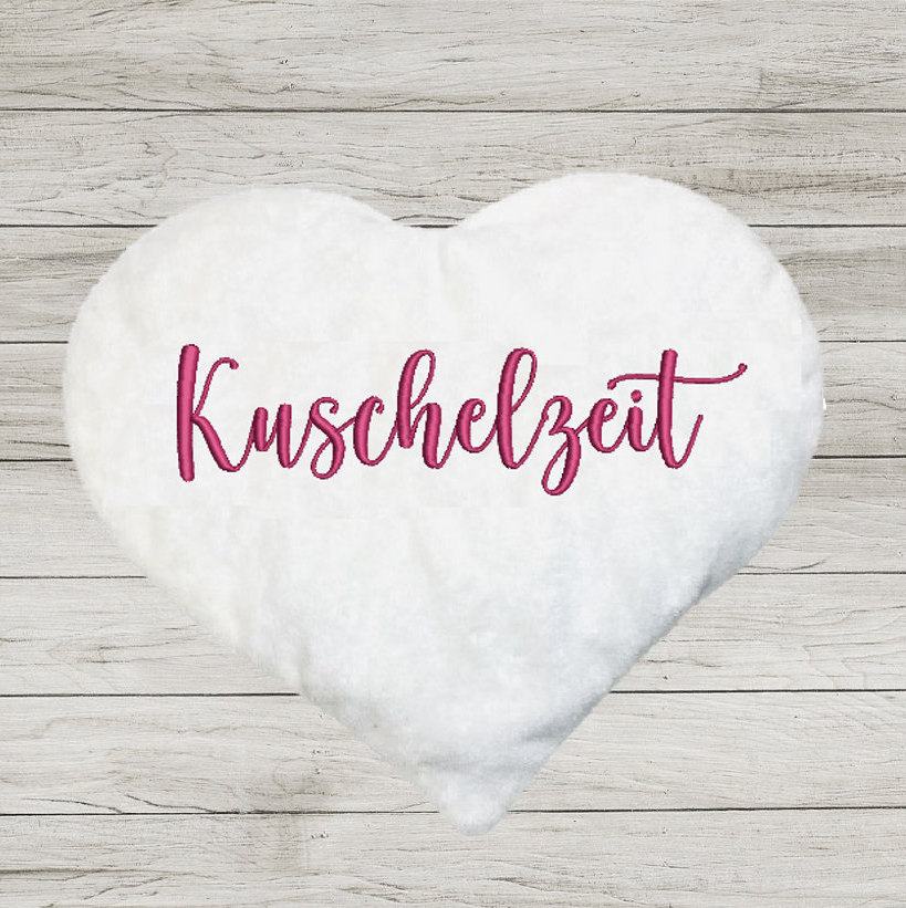 Personalisiertes Kirschkernkissen Wärmekissen Plüschstoff Individuell Geschenk Kuschelzeit Weihnachten Geschenkidee von ASKreativManufaktur