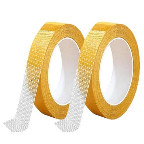 ASQFJMHP Bodenbelag-Klebeband, extra stark klebend – doppelseitiges Klebeband zum Verlegen von Teppich- und PVC-Bodenbelägen – doppelseitig klebend. Feste Ornamente 2pcs 30mm×10m von ASQFJMHP