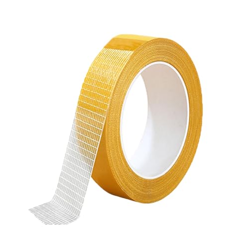 ASQFJMHP Doppelseitiges Klebeband, universelles doppelseitiges, ultrastarkes doppelseitiges Klebeband, Teppichklebeband, transparentes Klebeband, für die Schule zu Hause, im Büro 1pcs 40mm×10m von ASQFJMHP