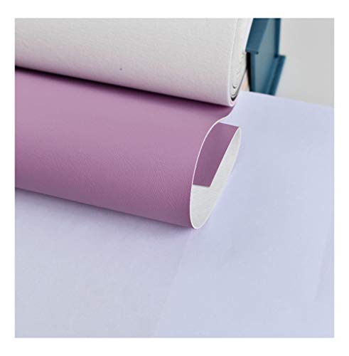 ASZHQUXIUAS Polsterstoff aus Stretch-Kunstleder, PU-Material, Polsterstoff(Purple 12#,1.37x1m) von ASZHQUXIUAS