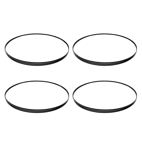 Bandsägeblätter 4er-Pack 1830 x 6,35 x 0,4 mm/72" x 1/4" x 0,016" Bandsägeblätter 6 TPI SK5 Bandsägeblätter for Schneiden von Holz, PVC und dünnem Aluminium von ASZHQUXIUAS