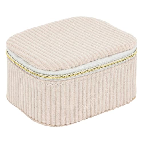 Atmosphera - Schmuckschatulle enya velours beige l11cm von ATMOSPHERA CREATEUR D'INTERIEUR