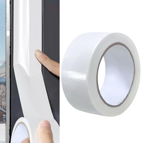 1 Rollen Dichtungsband Selbstklebend Fensterdichtung, 48mm Breit x 30m Länge Windabwehr im Winter, Selbstklebendes Wasserdichtes Klebeband für den Außenbereich, Wind und Schlagregendicht von ATMWM