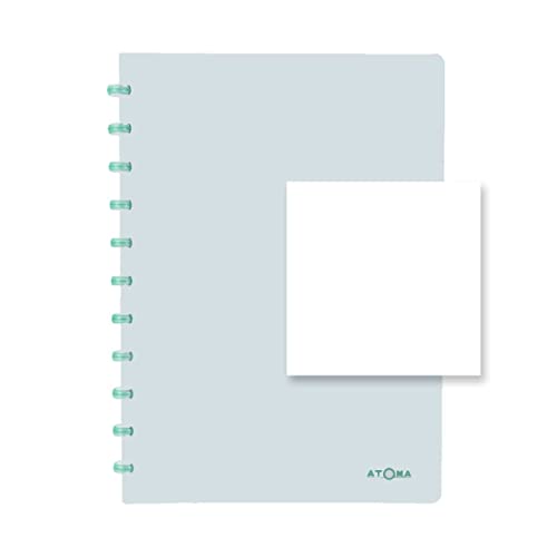 ATOMA Notizbuchsystem - Smooth - A4 - blau| Blanco von ATOMA