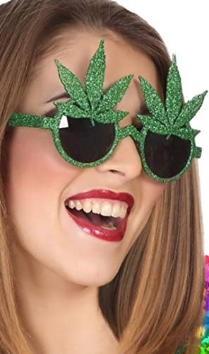 ATOSA 48867 Brille mit Marihuana-Blättern von ATOSA