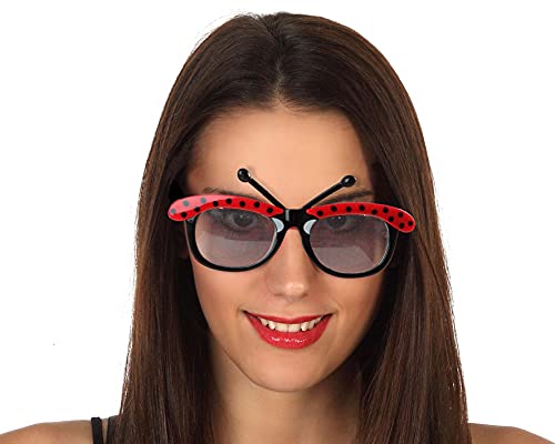 Atosa Marienkäferbrille, rot, schwarz, Damen, Erwachsene von ATOSA