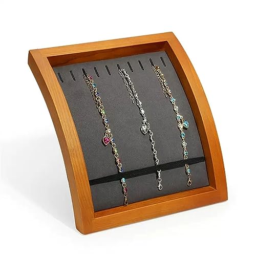 ATREDESES Schmuckhalter für Schmuck, Halsketten, Schmuckständer, zum Aufhängen von 10 Halsketten, Armbändern, Anhängern, Schmuck-Organizer-Ständer (A) von ATREDESES