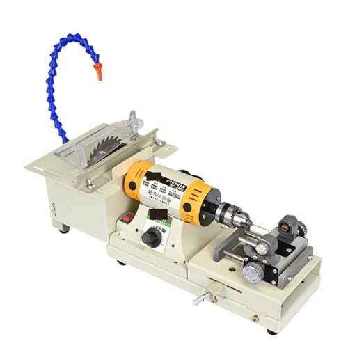 Schmuckpolierer, 850 W Jade-Poliermaschine, 5-in-1-Mini-Tischkreissäge, Desktop-Poliermaschine, DIY-Holzbearbeitung, Schmuck, Tischschleifer, Polierer(Grind) von AUBEST