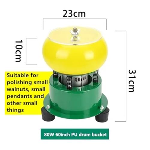 Schmuckpolierer, Jade-Schmuck-Vibratspoliermaschine und Wachsmaschine for Entfernen von Metallgraten und Reinin von Metalloberflächenflecken(6 inches) von AUBEST