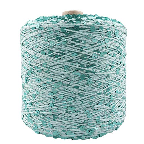 Baumwollgarn Für 50G / Ball / 140M Baumwollgarn 6 / 3Mm Spezielles Paillettengarn Bekleidungszubehör Puppenstrickgarn-13_2 Stücke von AUFWH