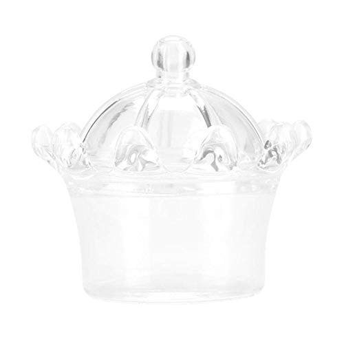 AUNMAS 12 Stücke Taschen Transparent Crown Form Kunststoff Pralinenschachtel Snack Container Schokolade Boxen kinder (3#) von AUNMAS