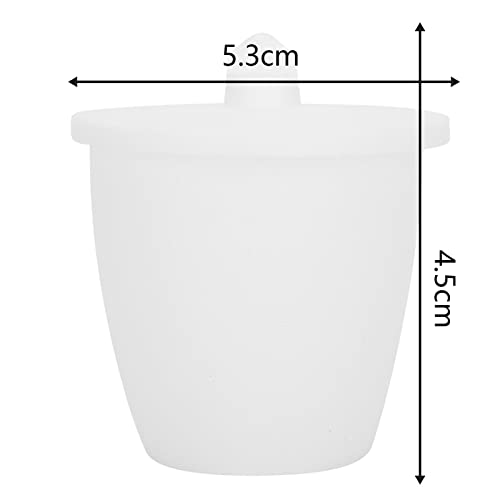 PTFE-Labortiegel, Hochformiger, Becherfester Hochtemperaturtiegel für Wissenschaftliche Experimentierbedarf (30ml) von AUNMAS