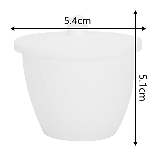 PTFE-Labortiegel, Hochformiger, Becherfester Hochtemperaturtiegel für Wissenschaftliche Experimentierbedarf (50ML) von AUNMAS