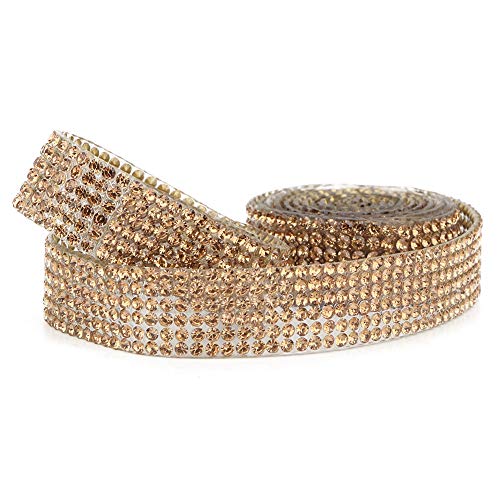 Strass-Kristall-Mesh-Bänder Zum Aufbügeln für Hochzeitskleidbesatz, Exquisite Funkelnde Strass-Bänder für die Braut, Bekleidungszubehör für Hochzeitskleider und Schuhe von AUNMAS