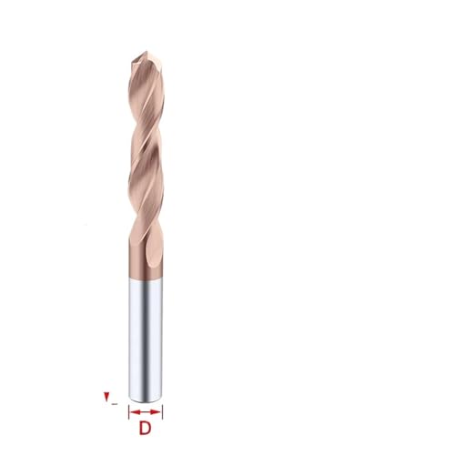 100mm Extended Carbide Drill Bit Tungsten Steel Drills Stainless Steel Metalworking CNC Lathe Drilling Tools 2.1-20.0mm AUOQKQUT(HRC55,10.2MM_100MM) von AUOQKQUT