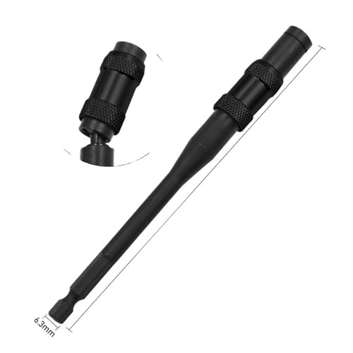 145mm Hex Magnetic Ring Screwdriver Bits Drill Hand Tools 1/4" Extension Rod Quick Change Holder Drive Guide Screw Drill Tip AUOQKQUT(2p) von AUOQKQUT