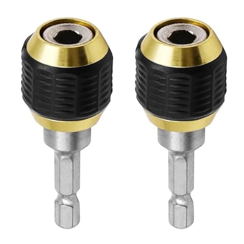 60mm Hexagonal Shank Quick Coupling 1/4" Hex self-Locking Connecting Rod Drill Bit Holder Drill Chuck Adapter Power Tools AUOQKQUT von AUOQKQUT