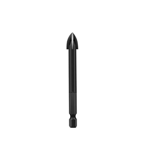 Diameter 3/4/5/6/7/8/10/12mm Glass Drill Bit Alloy Carbide Point with 4 Cutting Edges Tile & Glass Cross Spear Head Drill Bits AUOQKQUT(2p,3mm) von AUOQKQUT