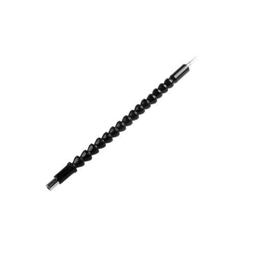 Flexible Cardan Shaft Drill Hand Screwdriver Bit Extension Wand Hose Connection Snake Soft Shaft Parts AUOQKQUT(295mm Black) von AUOQKQUT