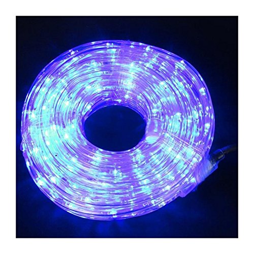 Um Mitternacht 5eex448bl Kordel mit 144 LED Leuchtmittel Kunststoff/PVC blau von AUTOUR DE MINUIT