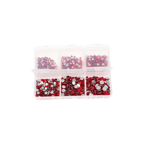 AUTSUPPL 1 Box Flaches Strass Zubehör Nagelkunst Charms Glänzende Nagel Strasssteine Dekorative Nagel Strasssteine Maniküre Charm Flache Rückseite Edelsteine Flache Rückseite von AUTSUPPL