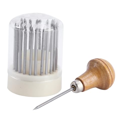 AUTSUPPL 1 Schachtel Teiliges Schmuckherstellungsset Holzgriff Bead saugnadeln DIY Werkzeug für Perlen und Edelsteinfassung Langlebig und Praktisch für Schmuckgravur AUTSUPPL 1 Schachtel Teiliges Schmuckherstellungsset Holzgriff Bead saugnadeln DIY Werkzeug für Perlen und Edelsteinfassung Langlebig und Praktisch für Schmuckgravur von AUTSUPPL