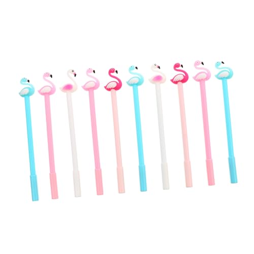 AUTSUPPL 10 Stück Gelstift Schwan Stift Roller Kugelschreiber Girly Schwan Stift Student Schreibstift Schwan Gel Tinte Stift Büro Unterschrift Stift von AUTSUPPL