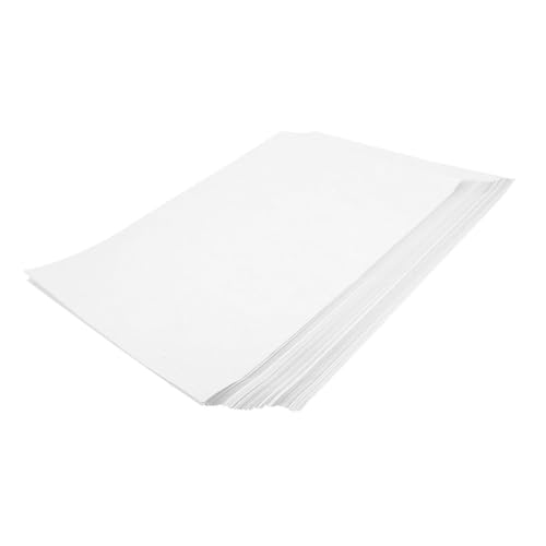 AUTSUPPL 100 Blatt Bedruckbare Blanko Aufkleber Etiketten A4 Papier Selbstklebend Für Und Tintenstrahldrucker Weiß Ideal Für Büro Und Zuhause von AUTSUPPL