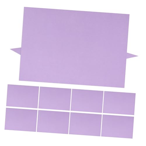 AUTSUPPL 10st Kartenvorrat Halloween-karton Farbige Pappe Farbkarton Scrapbook-karton Weihnachtsfarbener Karton Buntes Kartenmaterial Karton Für Die Kartenherstellung Papier Violett von AUTSUPPL