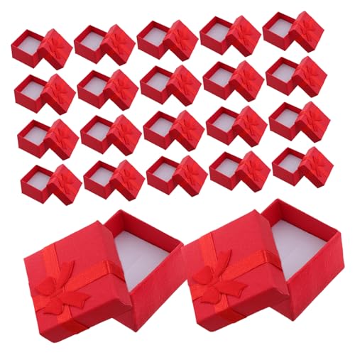 AUTSUPPL 24 Stück Kartons Schmuckkästchen Ring-display-boxen Angebot Ring Boxen Schmuckschatullen Für Halsketten Ring-geschenkboxen Schmuckschatullen Für Ringe Verlobungsring Etui Papier von AUTSUPPL