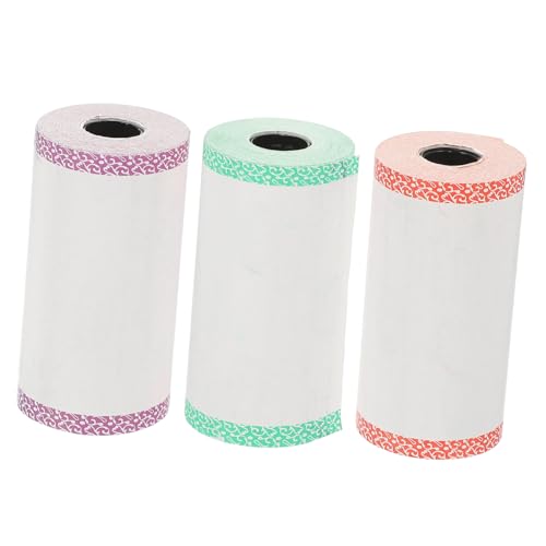 AUTSUPPL 3 Rollen Thermopapierrollen 80mm x 80mm Für Kassen Bedruckbare Papierrollen Ersatz Für POS Drucker Thermopapier Für Belege Hochwertig Und Langlebig von AUTSUPPL