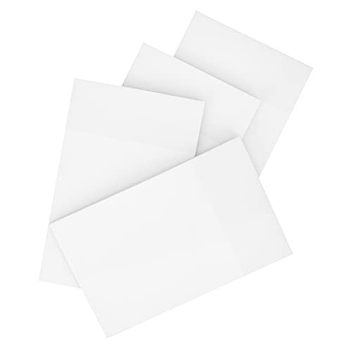 AUTSUPPL 4 Stück Haftnotiz bibel aufkleber klebriges Pastell Notizblöcke sticky notes book Etiketten Sammelalbum Notizbuch im Taschenformat selber machen Büronotizpapier das Haustier Weiß von AUTSUPPL
