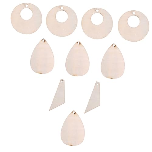 AUTSUPPL 60 Stück 1 Satz Diy-ohrringe Aus Holz Neuartige Diy-anhänger Exquisite Ohrring-accessoires Materialien Zur Herstellung Von Ohren Diy Liefert Hängendes Zubehör Eringe Metall von AUTSUPPL