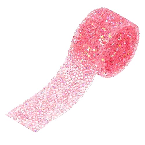 AUTSUPPL DIY Kleidung Diamantband 1 Rolle Strassband Glitzerband Für Kleidung Dekoration Selbstklebend Glitzernde Accessoires 10 Meter von AUTSUPPL