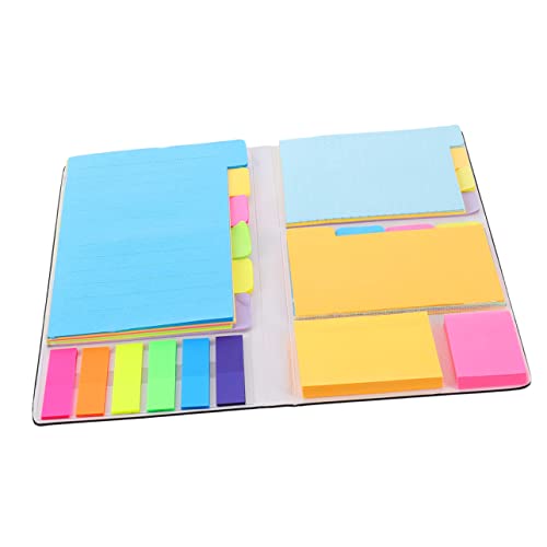 AUTSUPPL Kreative Haftnotizblöcke Buch Mehrzweck Memoaufkleber Selbstklebende Haftnotizen Notizzettel Verschiebbare Sticky Notes Für Büro Und Zuhause 10x7cm 100 Blatt von AUTSUPPL