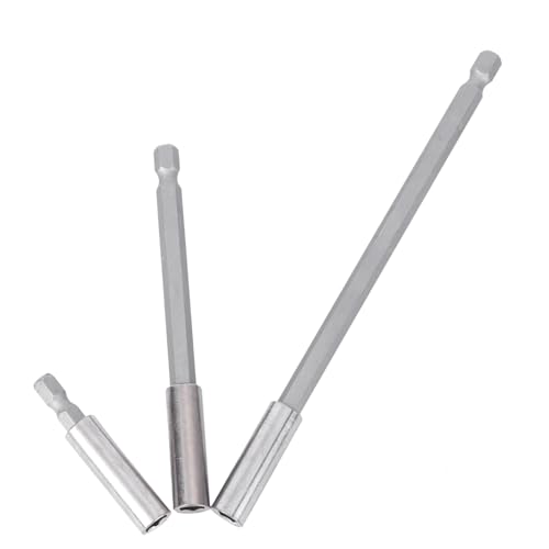 AUTSUPPL Magnetischer Bithalter 3er Set 50 Mm 100 Mm 150 Mm Sechskant Schnellspanner Für Schraubendreher Hochleistungs Verlängerung Für Bohrmaschine von AUTSUPPL