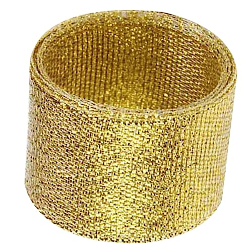 AUTSUPPL Metallisches Goldband Für Geschenkverpackungen 25 Yards Ideal Für Geschenkboxen Hochzeitsgeldgeschenke Geburtstagspräsente Und Dekorationen von AUTSUPPL