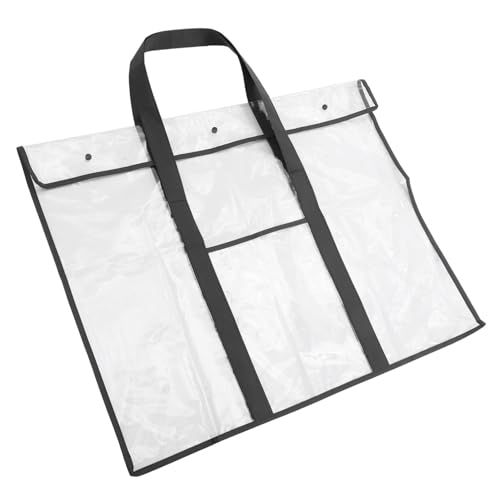 AUTSUPPL Pinnwand Plakattasche Dokumententasche Mit Druckknopf Wasserdichte Aktentasche Für Büro Und Schule Mehrzweck Aktenbehälter 10er Pack Transparent von AUTSUPPL