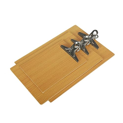 AUTSUPPL Set Aus 6 A4 Klemmbrettern Mit Profilclips Letter Format Hartfaserplatte Ideal Für Büroarbeiten Schule Und Zuhause Robuste Schreibunterlage Für Dokumente von AUTSUPPL