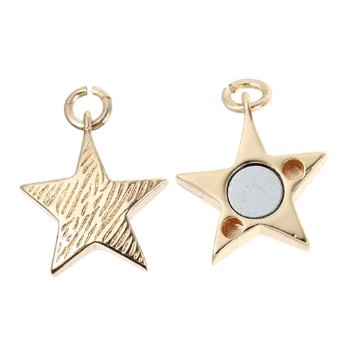 AUTSUPPL Zubehör Für Magnetschnallen Kettenmagnet Schmuck Stecker Verschließbare Magnetische Halskettenverschlüsse Magnetischer Schmuck Magnetische Halskettenverlängerung Legierung Golden von AUTSUPPL